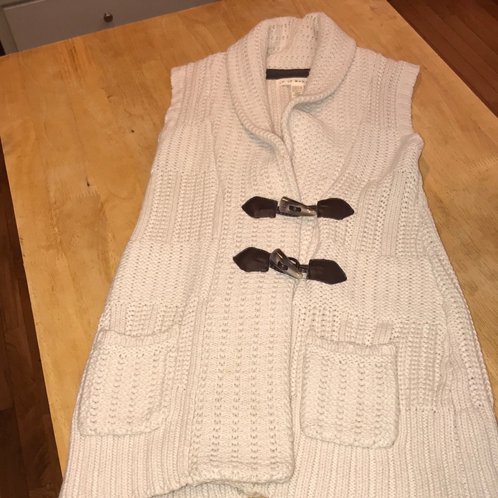 Tunic sweater vest
